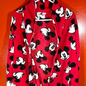 Disney Mickey Mouse Short Robe / Pajama Top